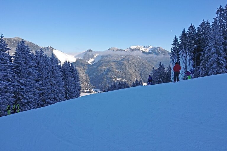 Skifahren am Spitzingsee