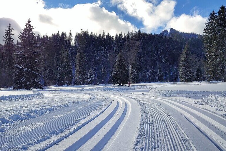 Loipe am Spitzingsee